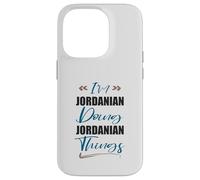 Soy jordano Haciendo Cosas jordanas Funny Jordan Lover Carcasa para iPhone 14 Pro