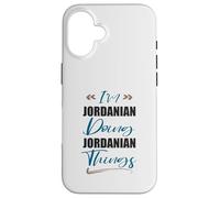 Soy jordano Haciendo Cosas jordanas Funny Jordan Lover Carcasa para iPhone 16
