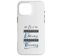 Soy jordano Haciendo Cosas jordanas Funny Jordan Lover Carcasa para iPhone 16 Pro MAX