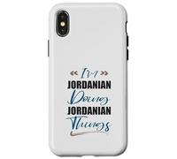 Soy jordano Haciendo Cosas jordanas Funny Jordan Lover Carcasa para iPhone X/XS