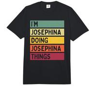 Soy Josephina Doing Josephina Things Funny Nombre Personalizado Comfort Colors Adult Heavyweight T-Shirt