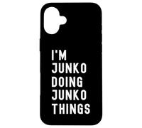 Soy Junko Haciendo Cosas de Junko Carcasa para iPhone 16 Plus