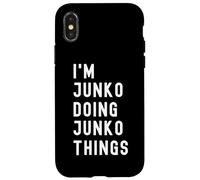 Soy Junko Haciendo Cosas de Junko Carcasa para iPhone X/XS