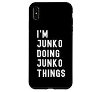 Soy Junko Haciendo Cosas de Junko Carcasa para iPhone XS MAX