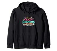 Soy la Abuela Loca de la Que Todos te advirtieron Sudadera con Capucha