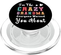 Soy la Abuela Loca Que Todos te advirtieron sobre la Abuela PopSockets PopGrip para MagSafe