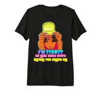 Soy la Calle así Que mira en Ambos sentidos Antes de cruzarme Negro Sista Camiseta Premium