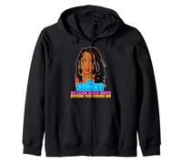 Soy la Calle así Que mira en Ambos sentidos Antes de cruzarme Negro Sista Sudadera con Capucha