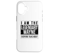 Soy la Camisa legendaria, Idea de Regalo para Wayne Carcasa para iPhone 16 Plus