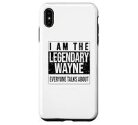 Soy la Camisa legendaria, Idea de Regalo para Wayne Carcasa para iPhone XS MAX