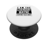 Soy la Camisa legendaria, Idea de Regalo para Wayne PopSockets PopGrip Adhesivo