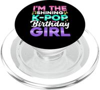Soy la Chica de cumpleaños Traje de Fiesta Anime K Pop Girl PopSockets PopGrip para MagSafe