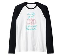 Soy La Chica Que Manda Camiseta Manga Raglan