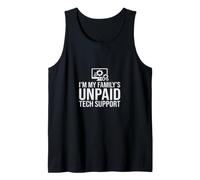 Soy la computadora informática Divertida de Soporte técnico no remunerado Camiseta sin Mangas
