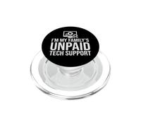Soy la computadora informática Divertida de Soporte técnico no remunerado PopSockets PopGrip para MagSafe