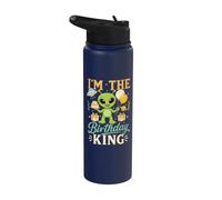 Soy la fiesta alienígena del rey del Stainless Steel Insulated Water Bottle