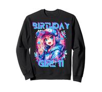 Soy la Fiesta de cumpleaños número 11 K-Pop para niña de cumpleaños Sudadera