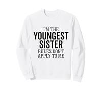 Soy la Hermana más Joven Las Reglas no se aplican a mí Hermano Sudadera