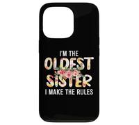 Soy la hermana mayor I Make The Rules Funny Matching Family Carcasa para iPhone 13 Pro