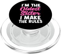 Soy la hermana mayor I Make The Rules Funny Matching Family PopSockets PopGrip para MagSafe