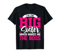 Soy la hermana mayor que me hace el jefe divertido amor hermano Camiseta