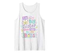 Soy la Hermana Mayor Que me Hace el Jefe Orgulloso Hermana Mayor Camiseta sin Mangas