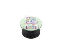Soy la Hermana Mayor Que me Hace el Jefe Orgulloso Hermana Mayor PopSockets PopGrip Adhesivo