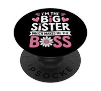 Soy la Hermana Mayor Que me Hace el Jefe Orgulloso Hermana Mayor PopSockets PopGrip Adhesivo