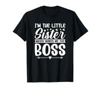 Soy la hermana pequeña que me convierte en la jefa Hermanos Camiseta