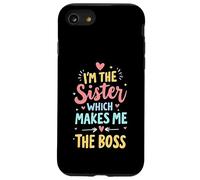 Soy la Hermana Que me Hace Divertida la jefa Carcasa para iPhone SE (2020) / 7/8