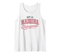 Soy La Madrina Chingona Latina Mexicana Tía Mexicana Tia Camiseta sin Mangas