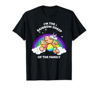 Soy la Oveja del Arco Iris de la Familia LGBT - Funny LGBTQ Camiseta gráfica económica