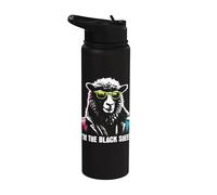 Soy la oveja negra - Funny Sarcastic Black Sheep Squad Stainless Steel Insulated Water Bottle
