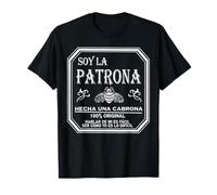Soy La Patrona Womens Chingona Badass Latina Cabrona Camiseta