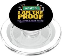 Soy La Prueba La Respuesta Esta Ahí PopSockets PopGrip para MagSafe