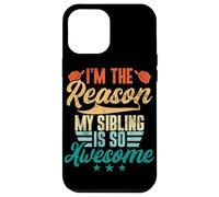 Soy la razón por la Que mi Hermano es Tan increíble y Divertido Carcasa para iPhone 12 Pro MAX
