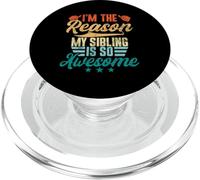Soy la razón por la Que mi Hermano es Tan increíble y Divertido PopSockets PopGrip para MagSafe