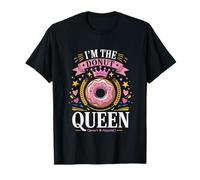 Soy la Reina Donut Sweet Crown Style Camiseta