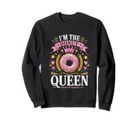 Soy la Reina Donut Sweet Crown Style Sudadera