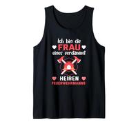 Soy la señora de un Bombero Llamado Camiseta sin Mangas