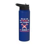 Soy la señora de un bombero llamado Stainless Steel Insulated Water Bottle
