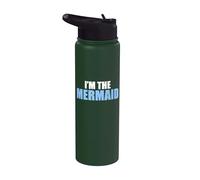 Soy la Sirena Stainless Steel Insulated Water Bottle