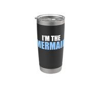 Soy la Sirena Vaso térmico de acero inoxidable de doble pared