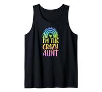 Soy la tía Loca, Boho, con Forma de corazón arcoíris Camiseta sin Mangas