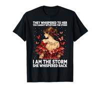 Soy la tormenta, Ella susurró, Mariposa, inspiradora Camiseta