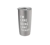 Soy Lane Haciendo Cosas de Lane Vaso térmico de acero inoxidable de doble pared
