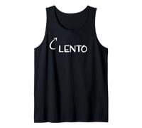 Soy Lento Divertido Lentitud Personaje Camiseta sin Mangas