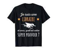 Soy Librero ¿Cuál Es Tu Super Poder Humor Divertido Camiseta