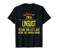 Soy lingüista Camiseta