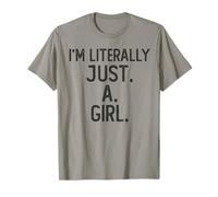 Soy Literalmente Solo una Chica Traje Divertido, Traje sarcástico Camiseta